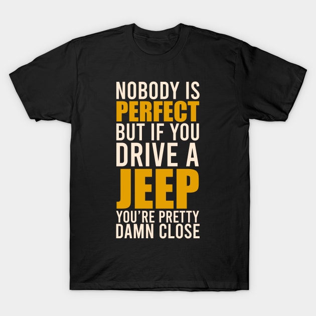 Jeep Owners T-Shirt by VrumVrum